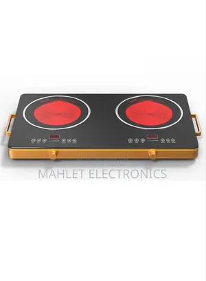 Touch Knob Double Infrared Cooker -Touch Stove - Brand New ተች ስቶቭ