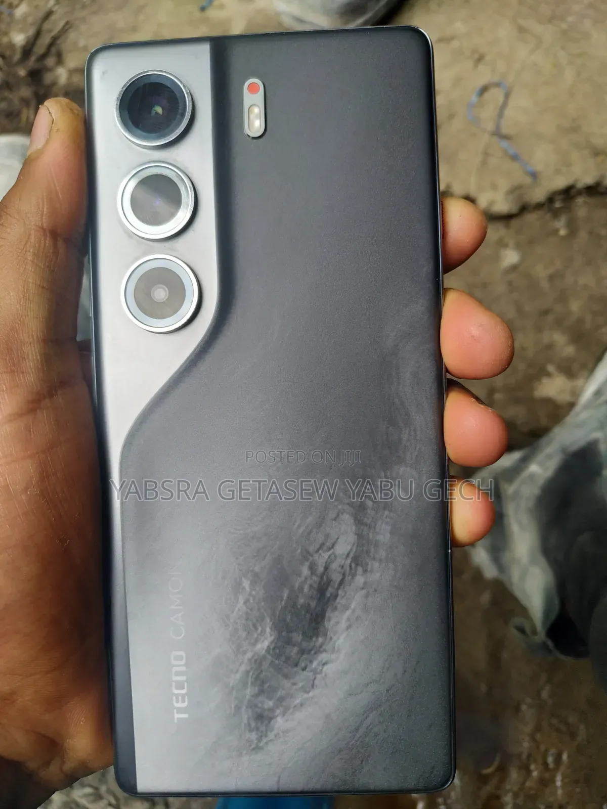 New Tecno Camon 40 Pro 5G 256 GB Black