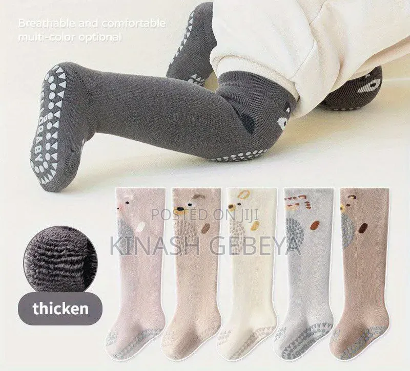 Top Quality Kids Knee Baby Crawling Socks