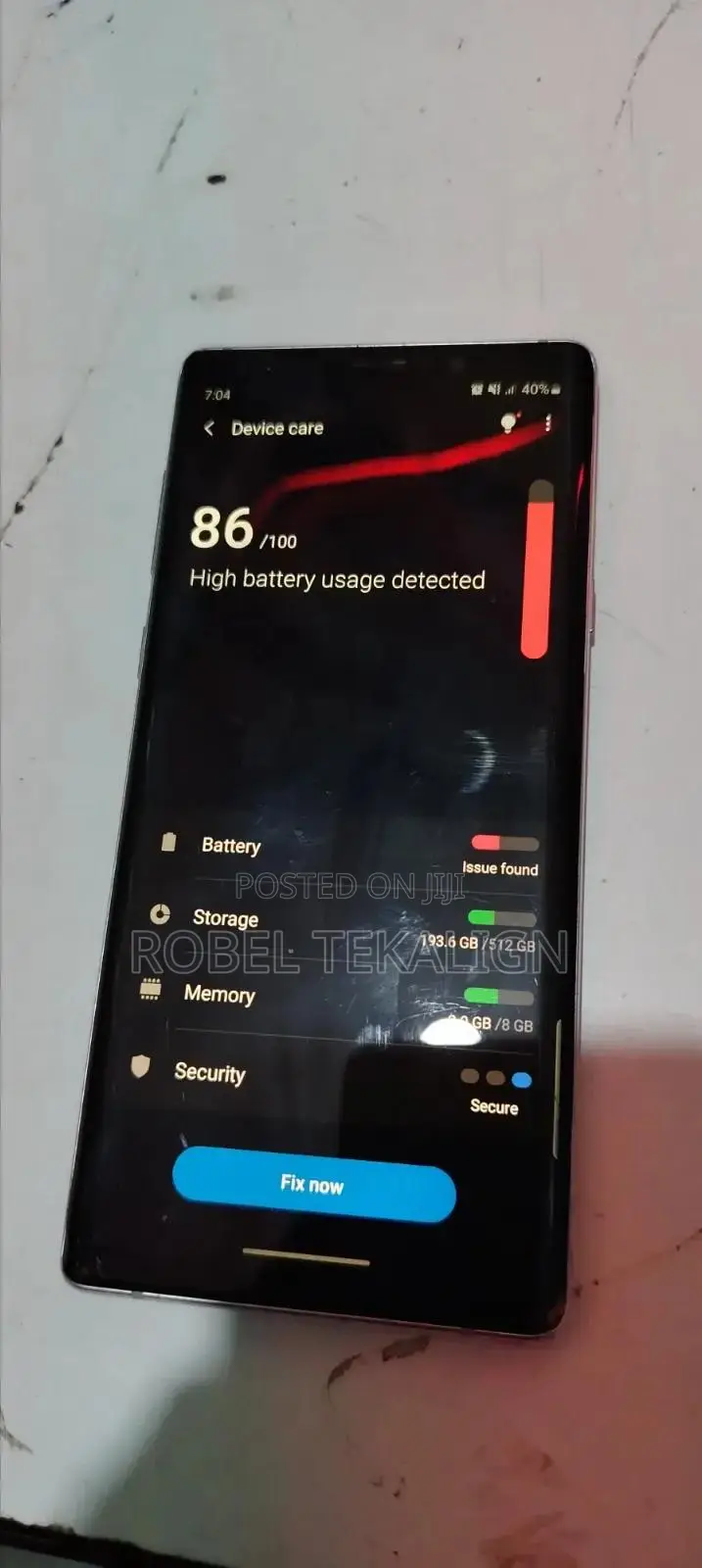 Samsung Galaxy Note 9 512 GB Pink