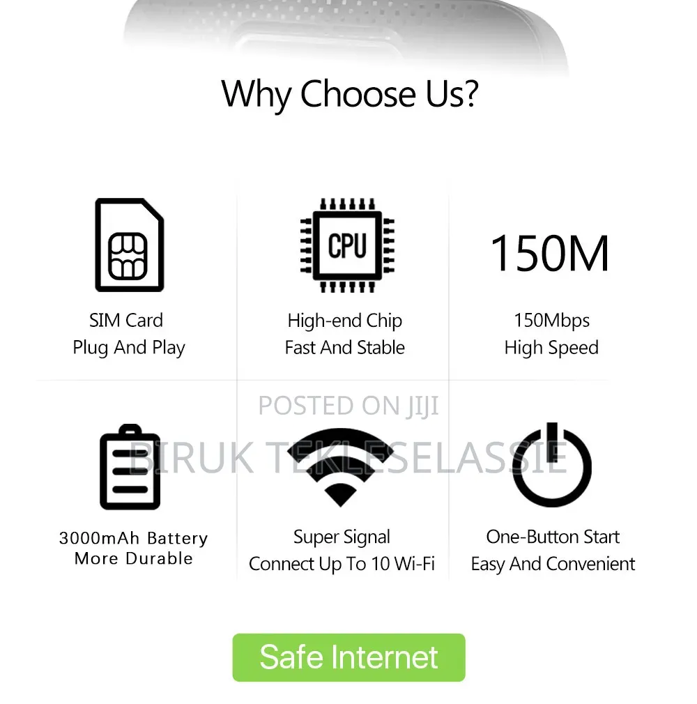 Portable Modem 4g Lte Wireless Wifi Pro Router Toplink