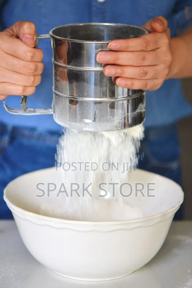 Stainless Steel Flour Sifter (የዱቄት መንፊያ)