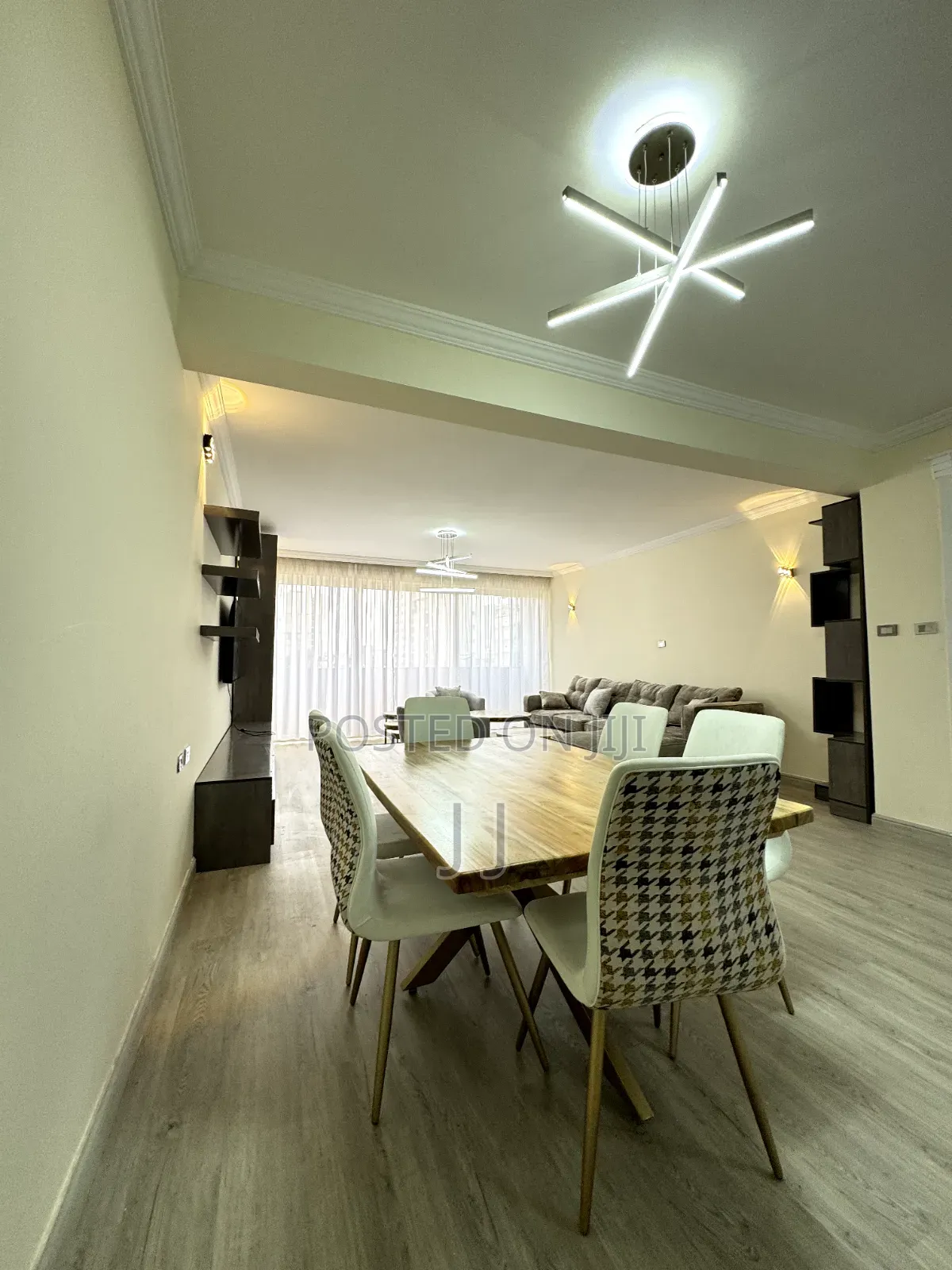 Furnished 3bdrm Apartment in Bole for rent