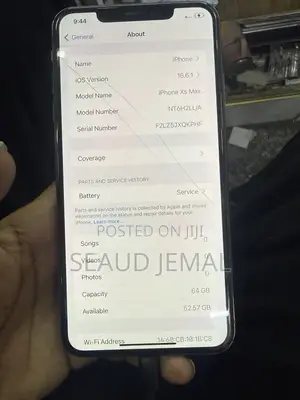 Apple iPhone XS Max 64 GB Gold