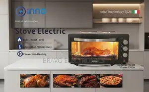 Inno 3500W Electric Stove Oven With Top Hotplates