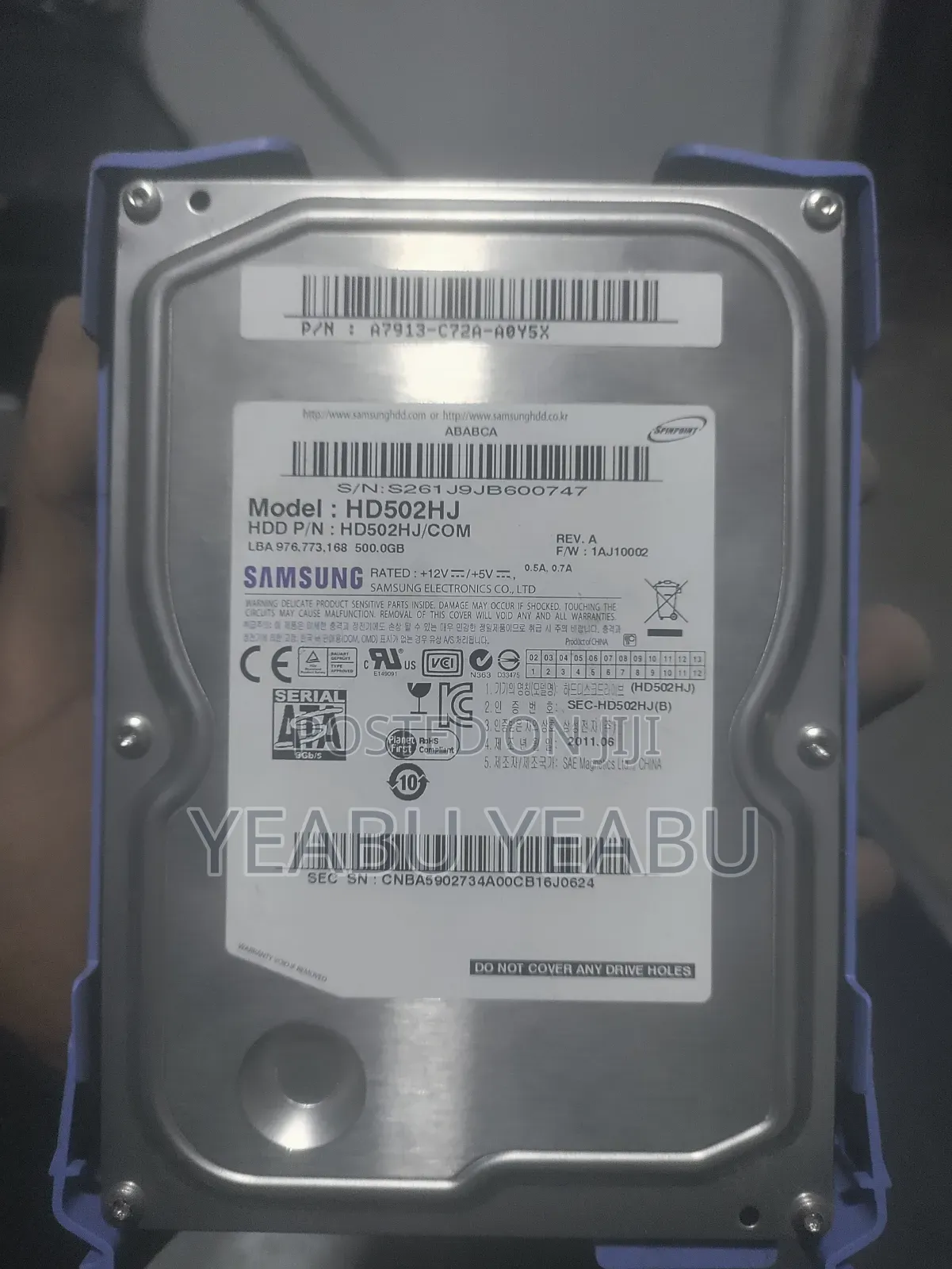 Samsung Internal Hard Disk Drives