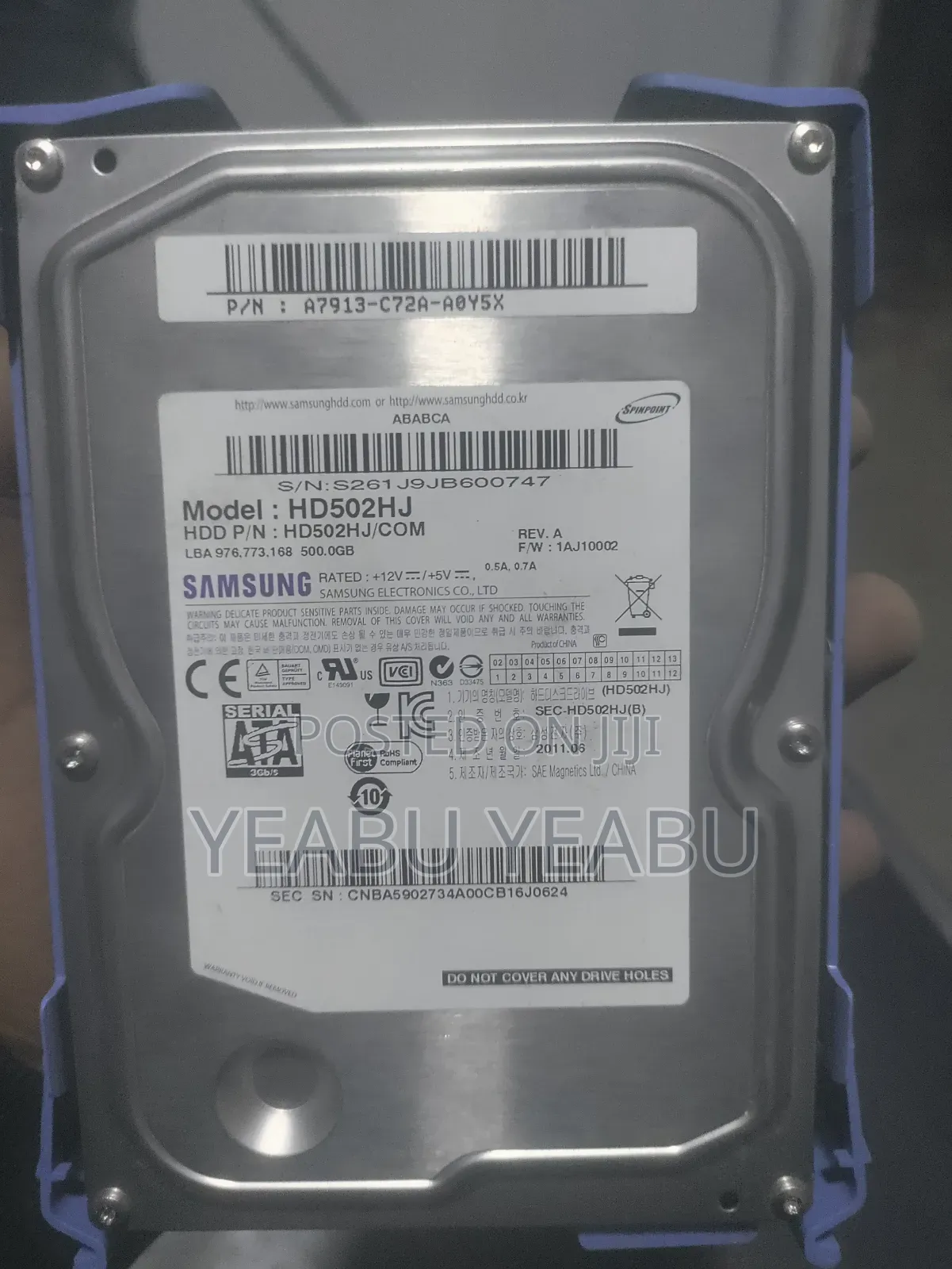 Samsung Internal Hard Disk Drives
