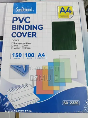 PVC Binding Cover
