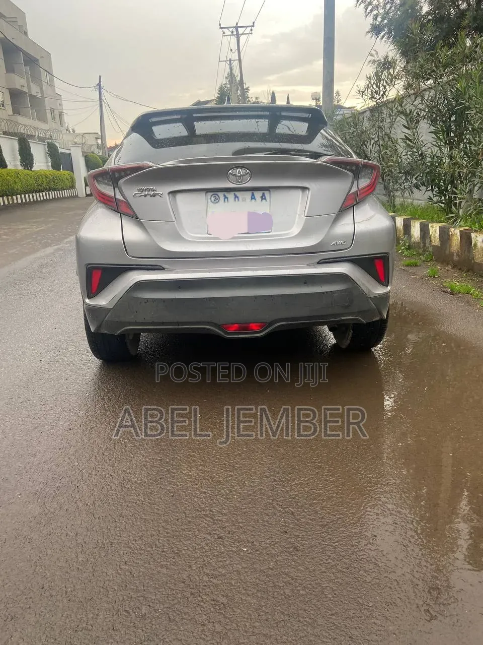 Toyota C-HR 2017 Silver