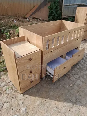 Child Bed With Shelf