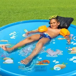 የልጆች የውሃ መጫወቻ ስፕሬይ ማት (Children's Water Splash Pad)