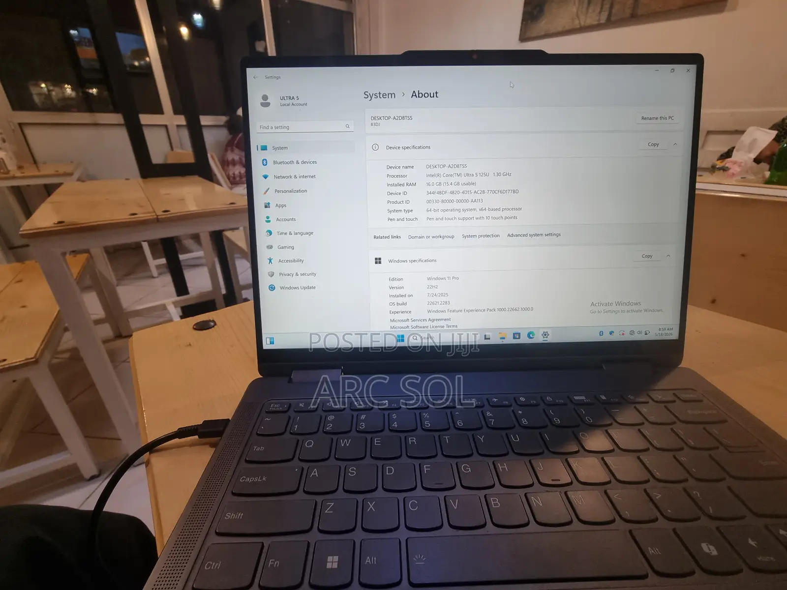 New Laptop Lenovo ThinkPad Yoga 16GB Intel Core Ultra 7 SSD 512GB