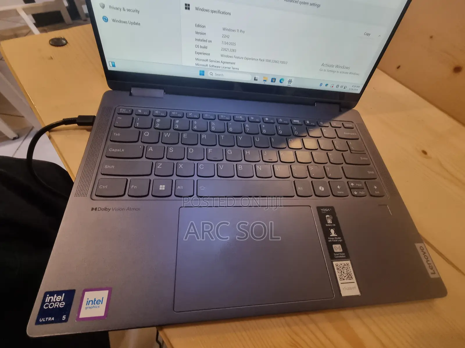 New Laptop Lenovo ThinkPad Yoga 16GB Intel Core Ultra 7 SSD 512GB