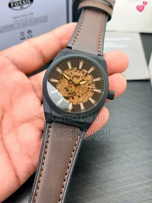 Fossil Everett Skeleton Watch