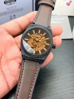 Fossil Everett Skeleton Watch