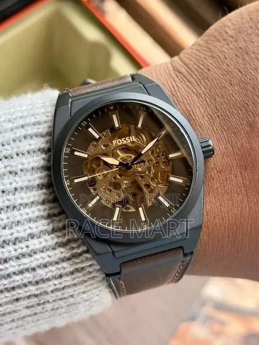 Fossil Everett Skeleton Watch
