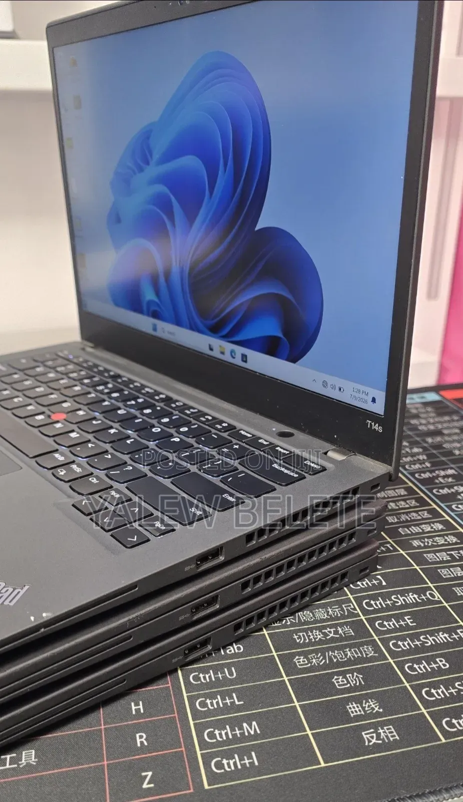 New Laptop Lenovo ThinkPad T14s Gen 2 16GB Intel Core i5 SSD 512GB