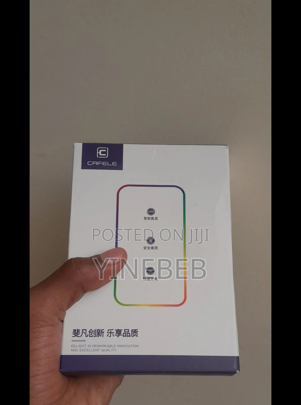 CAFELE Smart Digital Display Fast Charger Powerbank