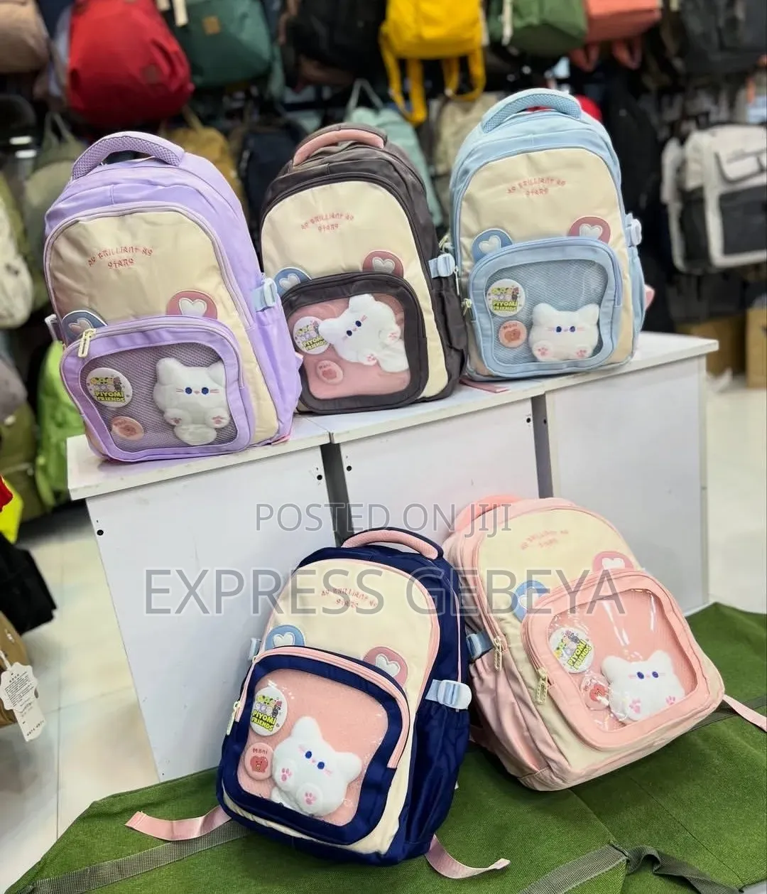 High Quality Kids School Bags በተለያየ ዲዛይን የቀረበ
Waterproof ቦርሳ