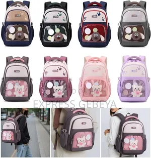 High Quality Kids School Bags በተለያየ ዲዛይን የቀረበ
Waterproof ቦርሳ