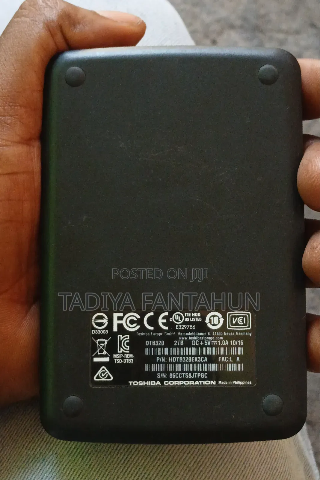 Hard Disk 2T