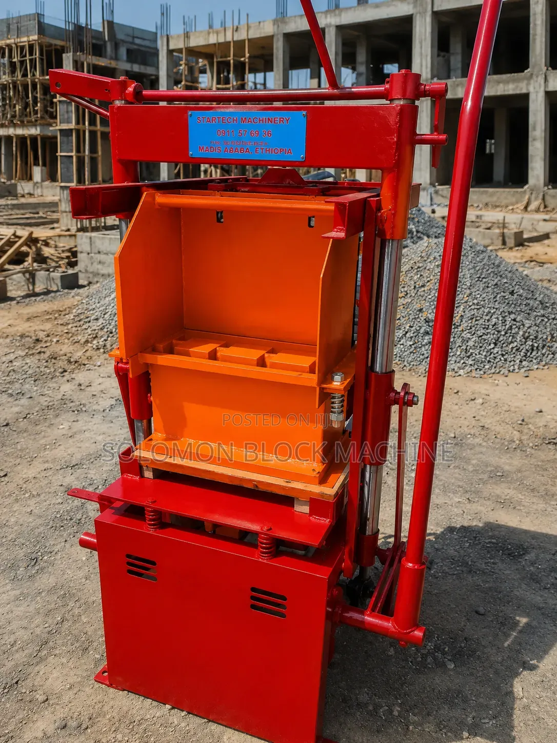 በቤት ቆጣሪ የሚሰራ ብሎኬት አዲስ ማሽን(block Machine )ዋጋ 250,000.