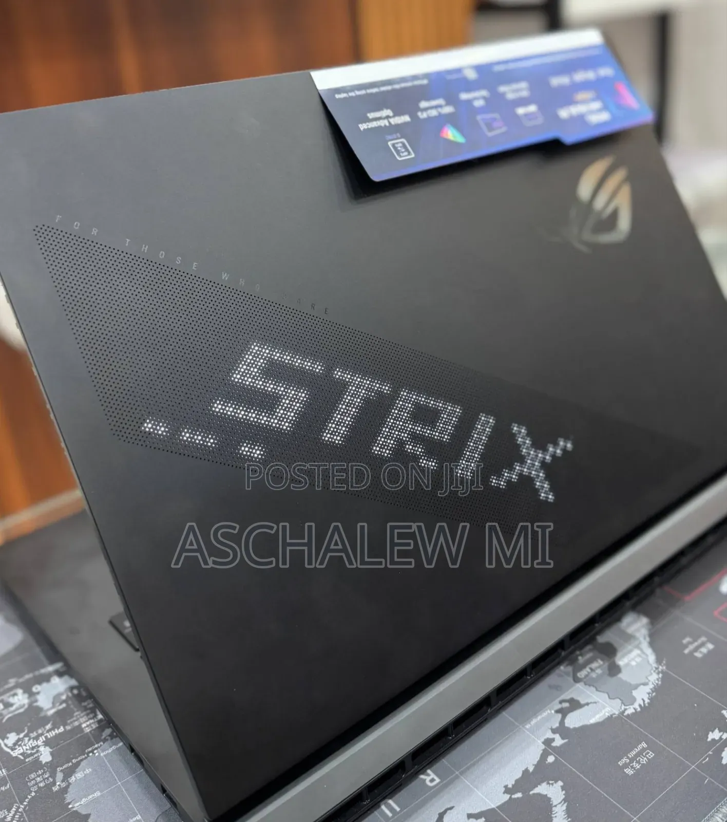 New Laptop Asus ROG Strix SCAR 18 32GB Intel Core Ultra 9 SSD 2T