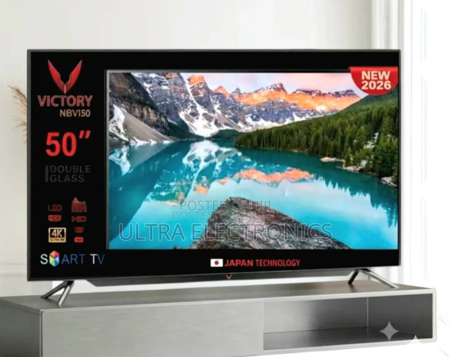 VICTORY 50" SMART ANDROID TV የቤትዎን መዝናኛ Android TV ይበልጥ አስደሳች
