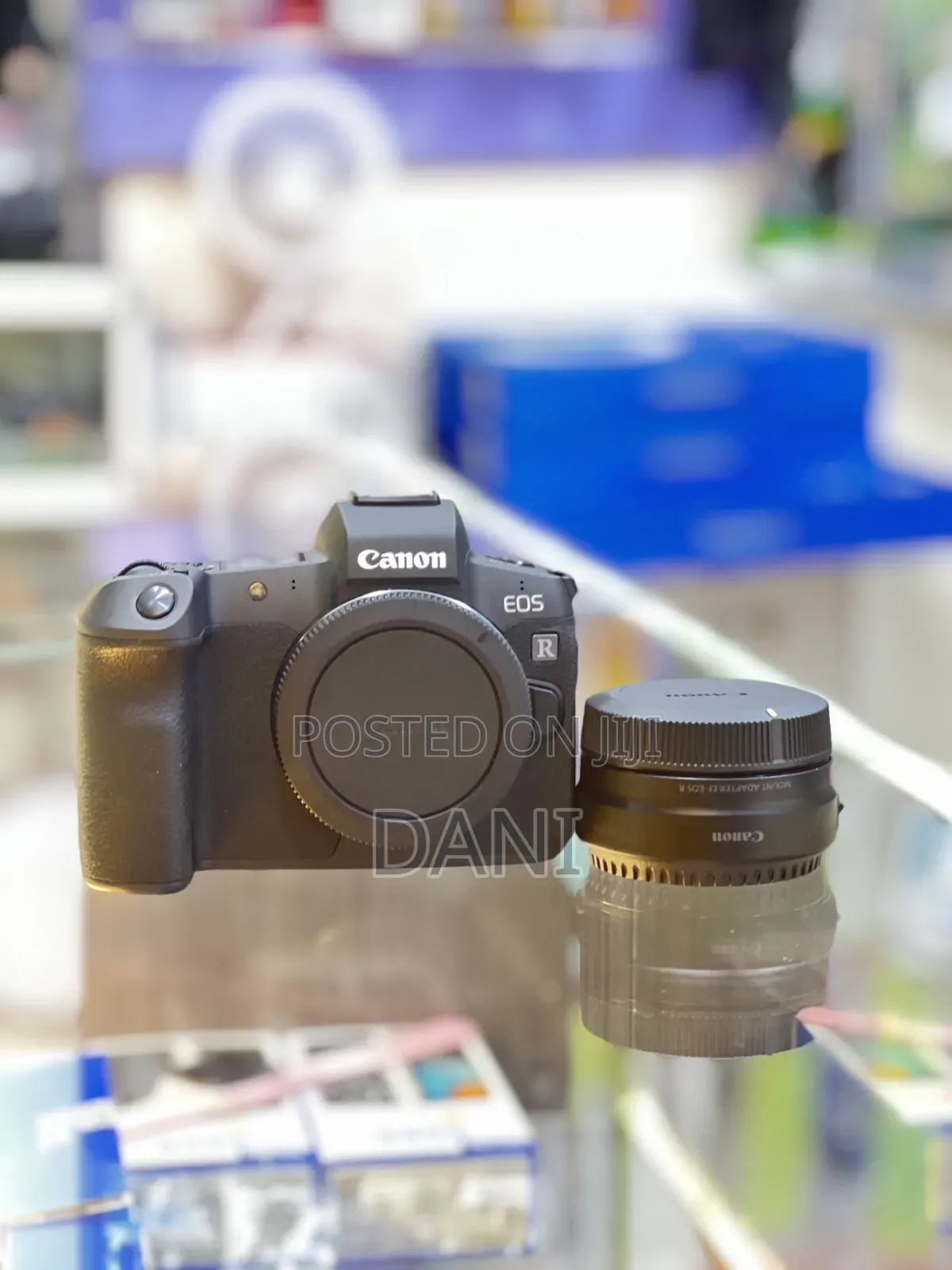 Canon R Camera With Adapter