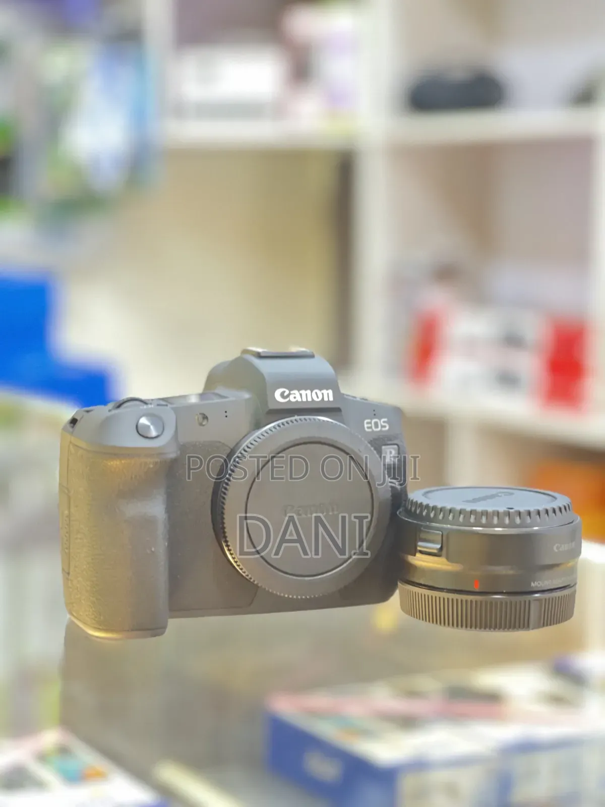 Canon R Camera With Adapter