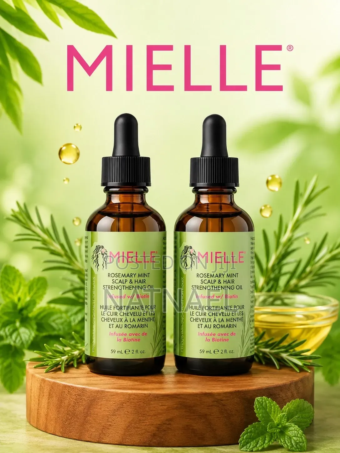 Mielle Rosemary Mint Hair Oil