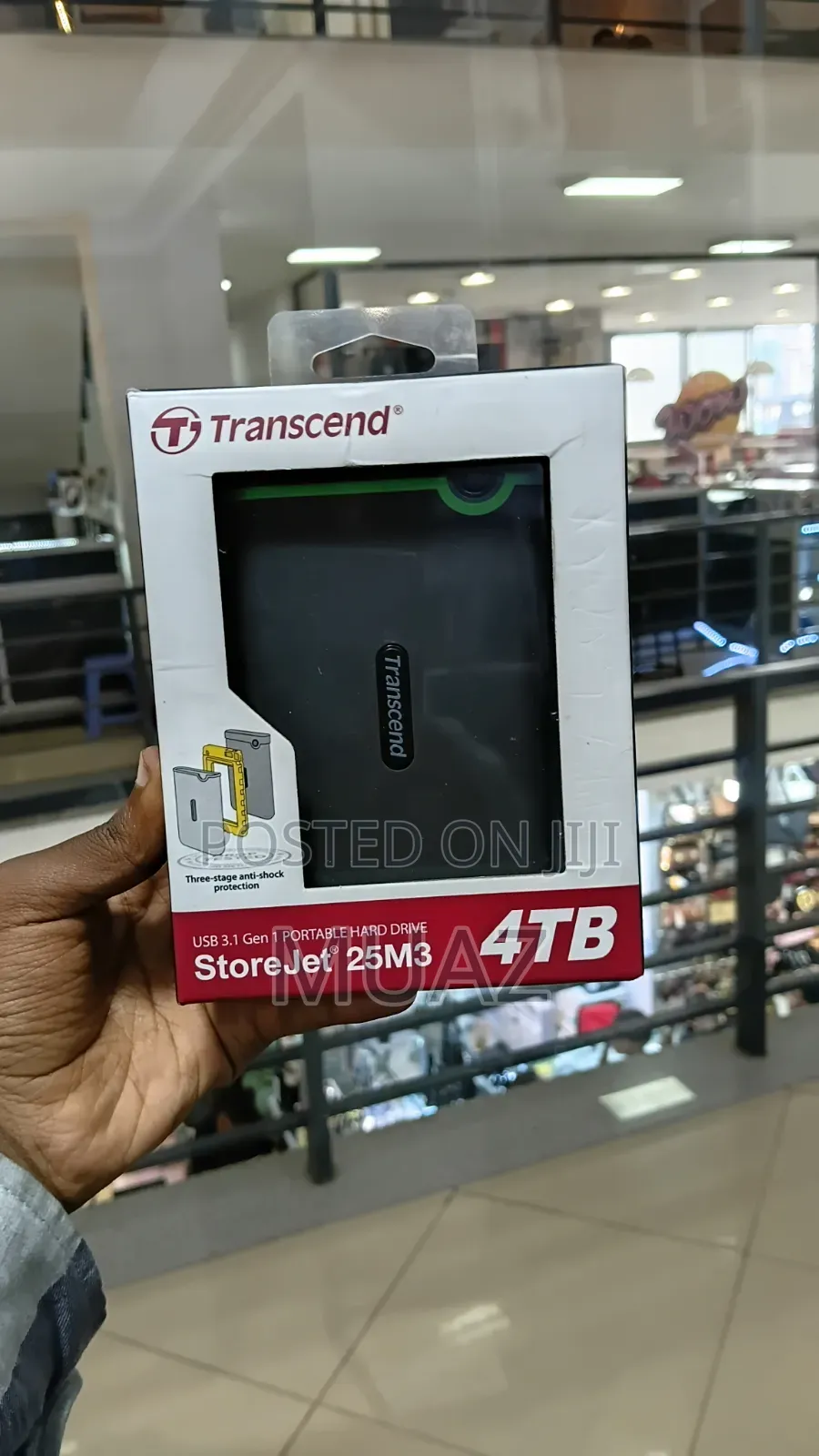 Transcend Portable Hard Drive 4TB