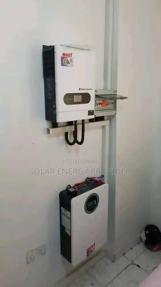 Solar Panel Invertor and Lithium Ion Batteries