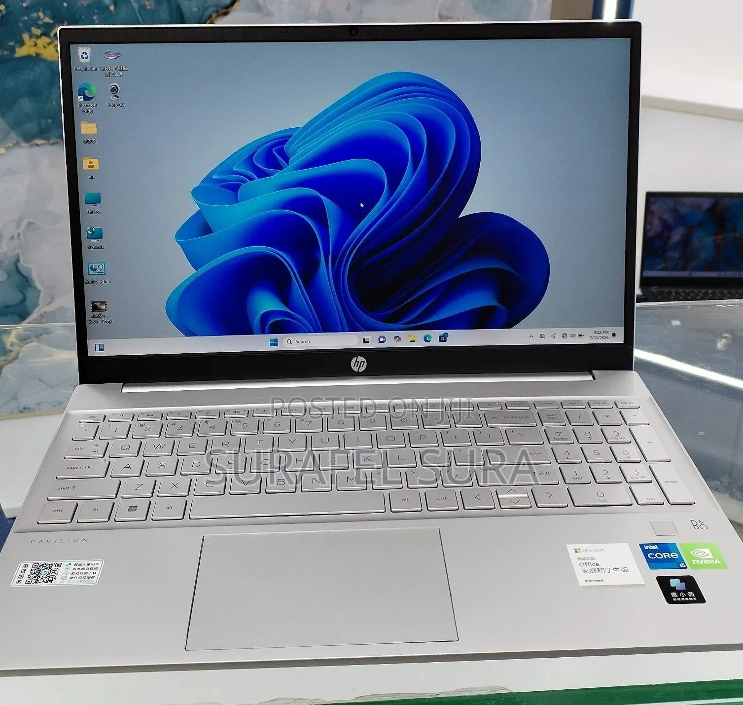 New Laptop HP Pavilion Power 15 16GB Intel Core i5 SSD 512GB