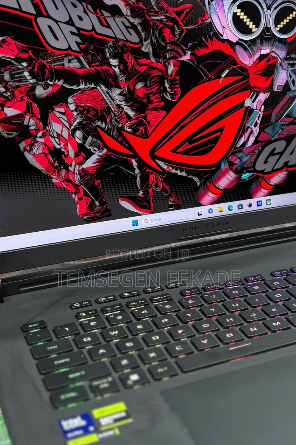 New Laptop Asus ROG Strix G18 32GB Intel Core Ultra 9 SSD 2T