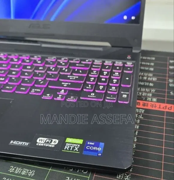 New Laptop Asus TUF Dash F15 16GB Intel Core i9 SSD 512GB