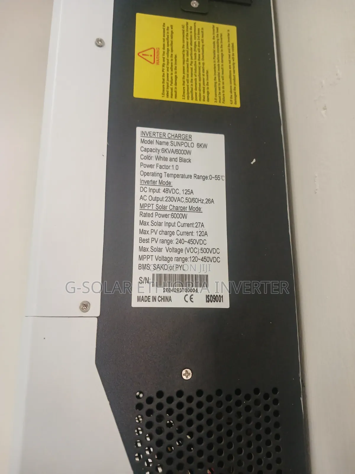 6kw Solar Power System| 6kw Inverter + 5.12kwh Lithium Battery