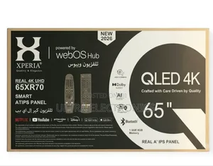 Xperia 65" Qled Smart TV New 2026 Model የምስል ጥራትን፣ ዘመናዊ
