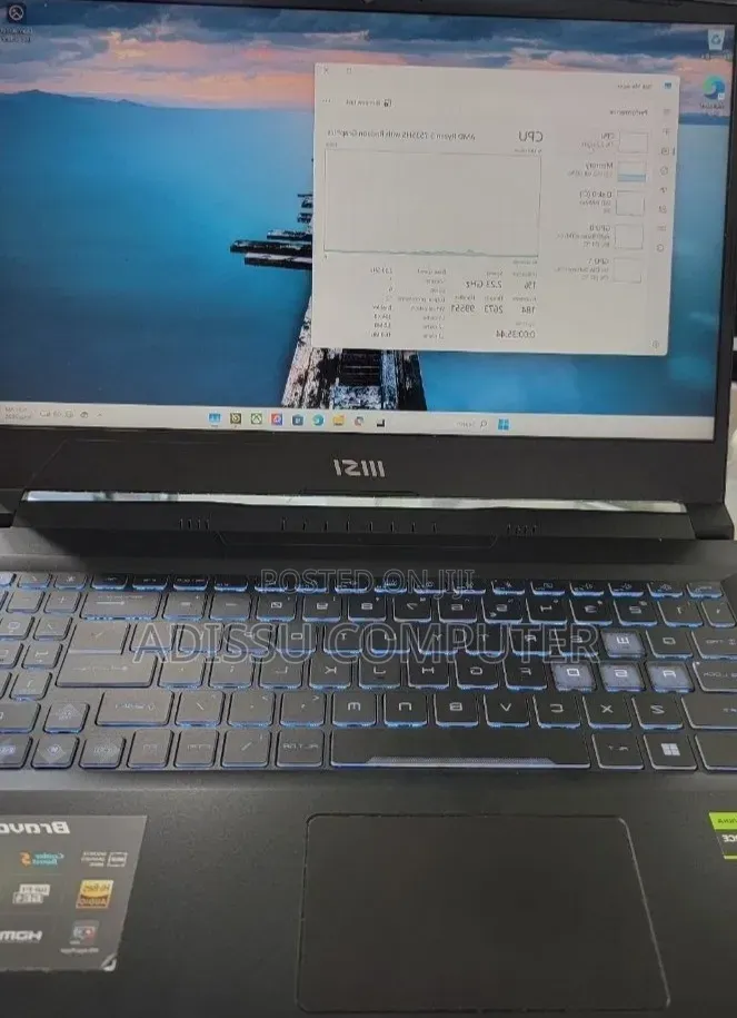 New Laptop MSI 16GB AMD Ryzen 5 SSD 512GB