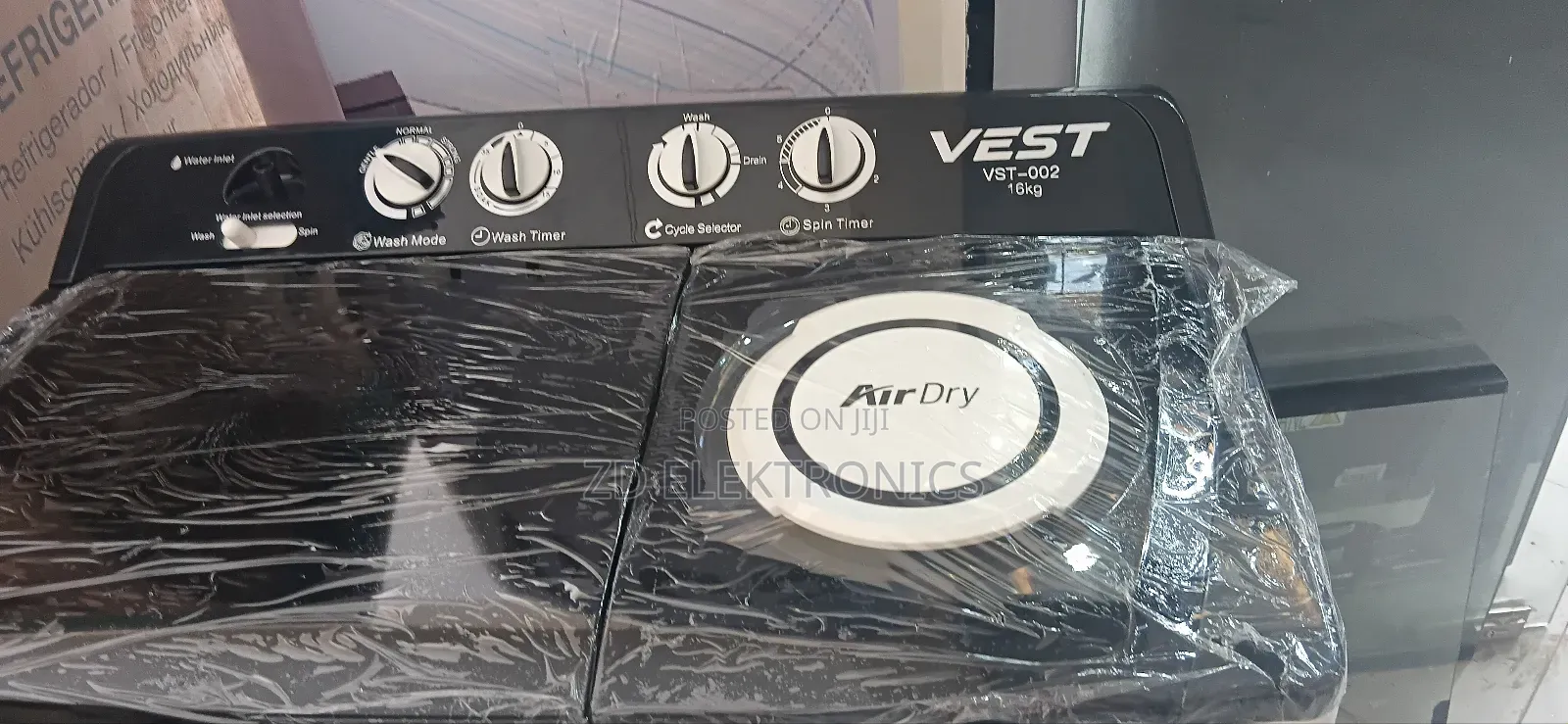 Vest Twin Tub Washing Machine 16kg Large Capacity