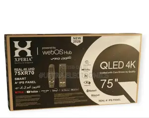 Xperia 75" Inch TV Qled Smart TV ትልቅ ማያ፣ የላቀ ጥራት፣ አስደናቂ መዝናኛ!