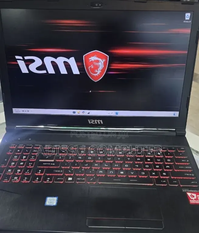 New Laptop MSI GF63 16GB Intel Core i7 SSD 256GB