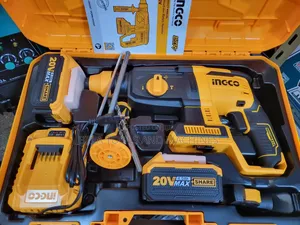 Ingco Cordless Chargeable Rotary Hammer Drill 20v 4a