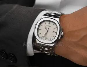Square Steel Band Men's Watch – Minimalist Business Luminous Date
