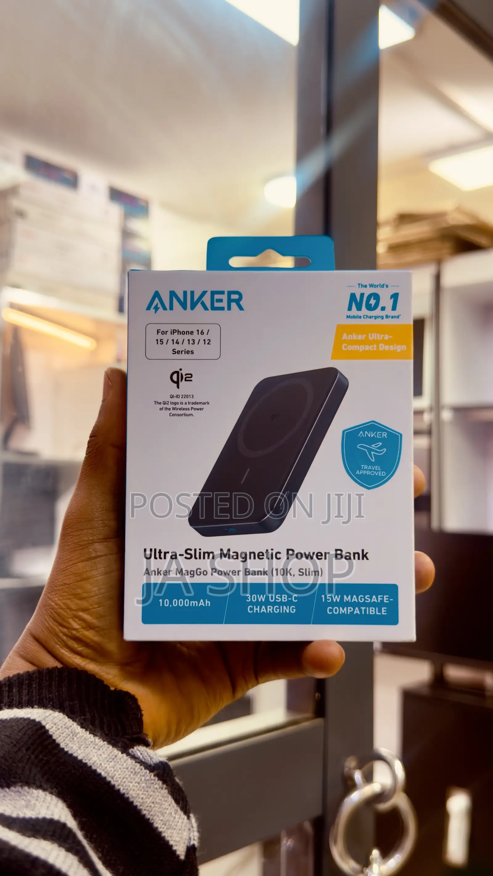 Ultra-Slim Magnetic ANKER Power Bank
