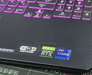 New Laptop Asus TUF Dash F15 16GB Intel Core i9 SSD 512GB