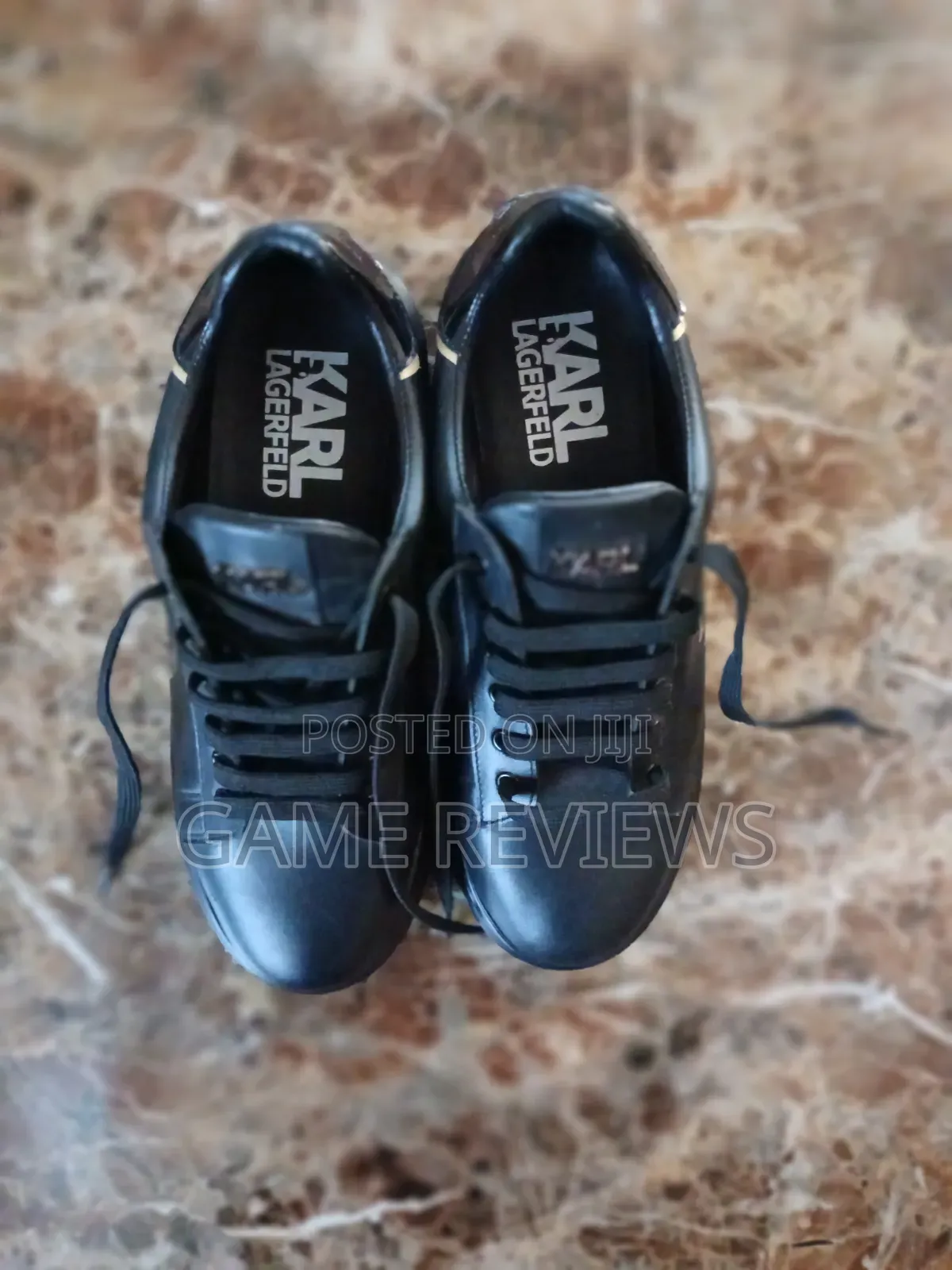 Karl Lagerfeld "Kapri" Metal Maison Sneaker
