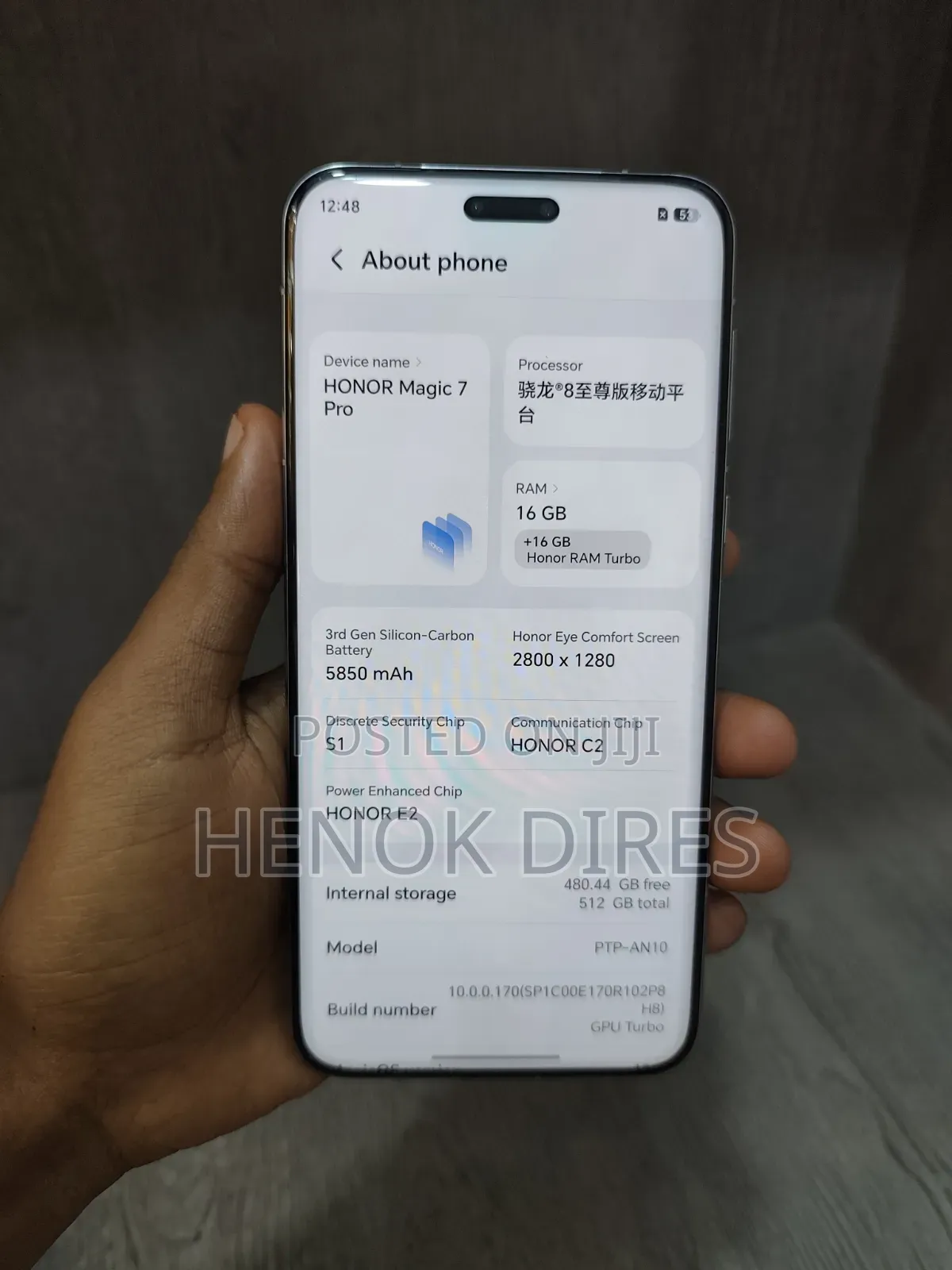 New Honor Magic7 Pro 512 GB