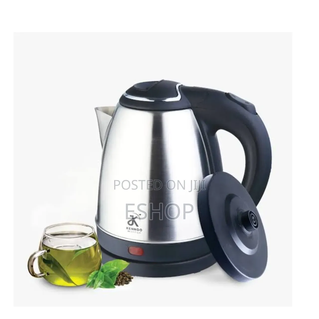 The Electric Kettle Has a Strong Stainless-Steel Body and a 2.2L