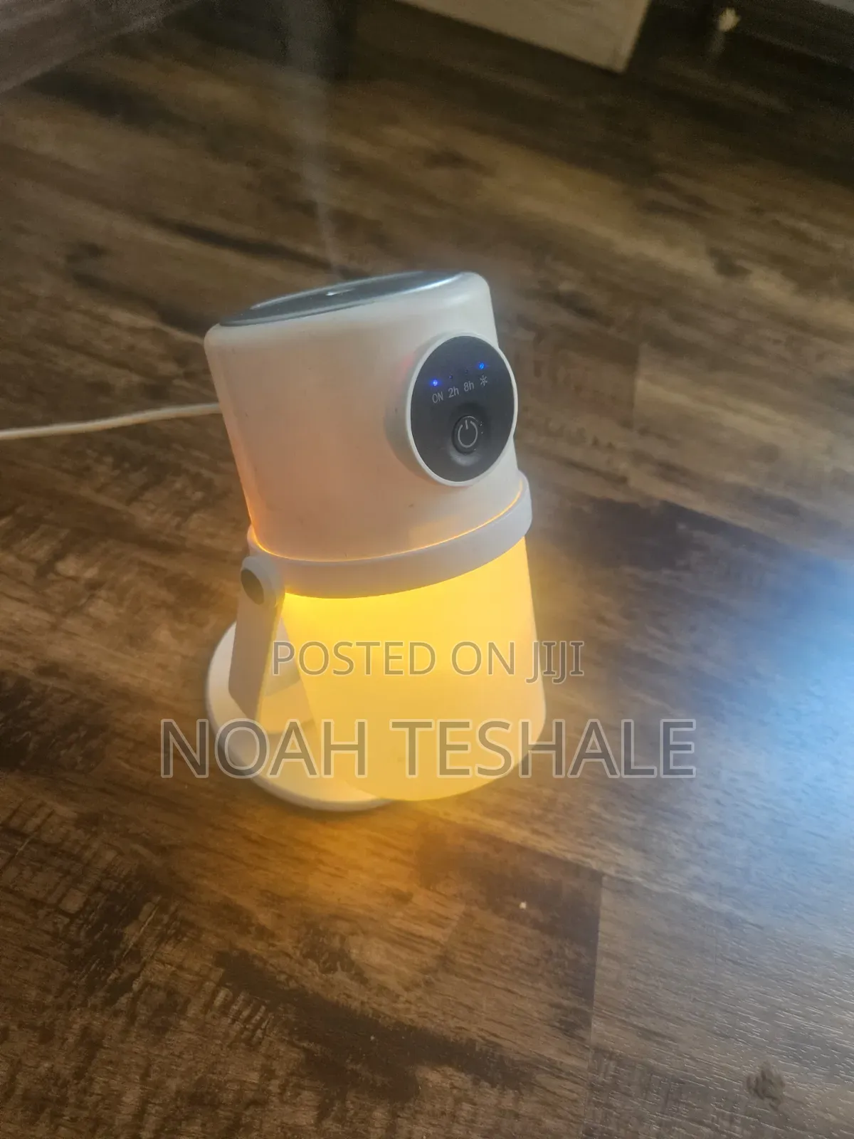 Portable Rotatable Cool Mist Humidifier,/Air Diffuser With Night Light